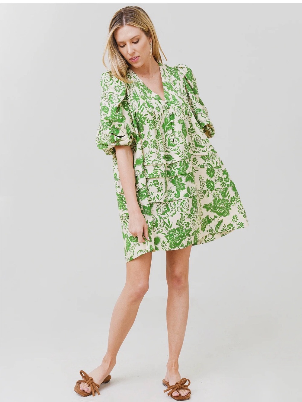 HUNTER BELL Green Gardens Jenkins Dress